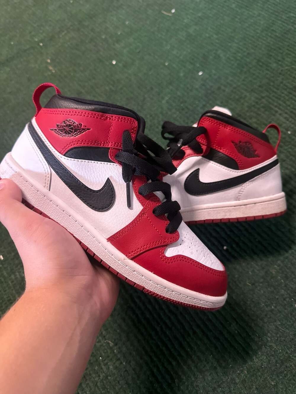 Jordan Air Jordan 1 Mid PS Chicago Sneakers 3 Youth/ 4.5 Women